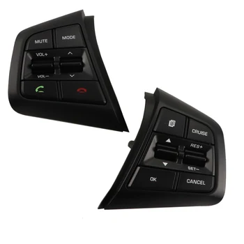 

Car Steering Wheel knob For Hyundai ix25 (creta) 1.6L 2.0L Cruise Control bluetooth Remote Volume Multifunction Button auto