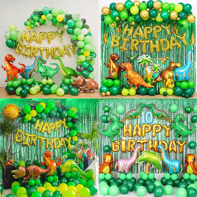 Alienación Salón de clases compilar Kit de guirnalda de arco de globos de cumpleaños de dinosaurio, decoración  de fiesta temática de dinosaurio, recuerdo de fiesta, Decoración de  cumpleaños para niño|Globos y accesorios| - AliExpress