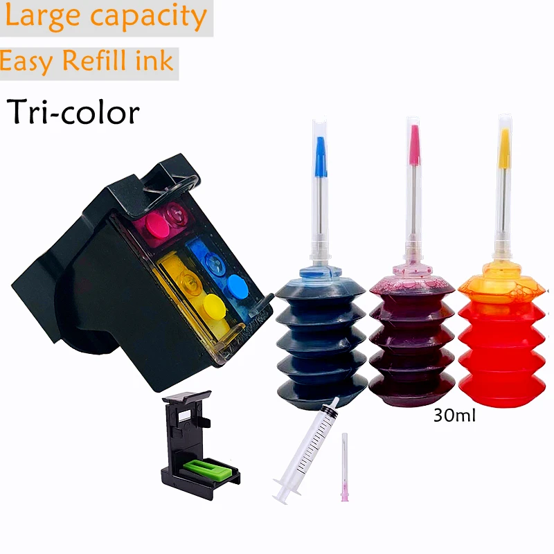 Tinta Isi Ulang Kit Pengganti HP 664 XL Ink Cartridge HP ...