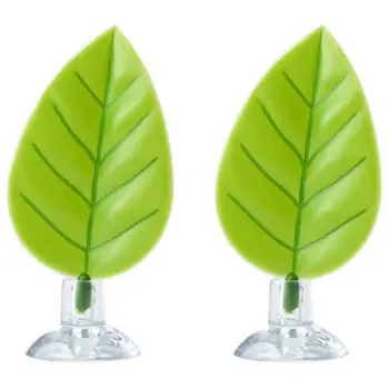 

2 Pack Betta Hammock, Betta Fish Leaf Pad, Plastic Aquarium Plants With Suction Cup