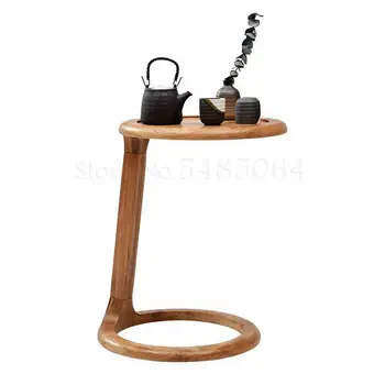 

[special Offer] Solid Wood Coffee Table Side Table American Sofa Corner White Oak Shelf American Small Coffee Table