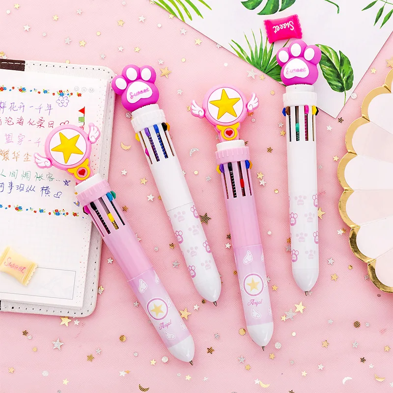 AngelHere Store 1 шт./лот милая Шариковая ручка мультяшная креативная