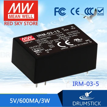 

Ankang MEAN WELL IRM-03-5 5V 600mA meanwell IRM-03 5V 3W PCB mounting style