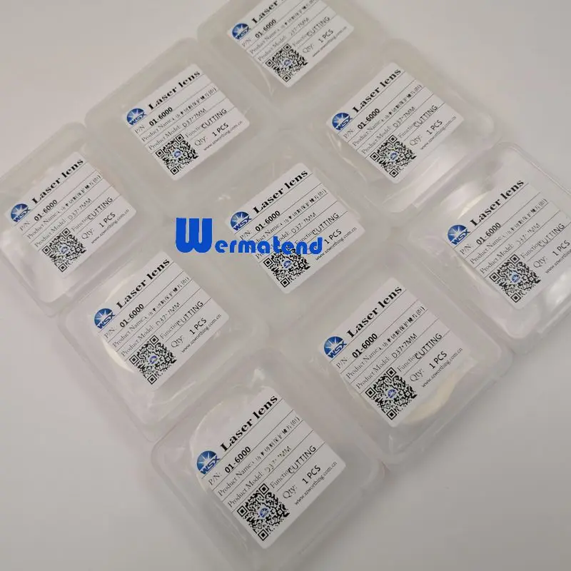Wermatend 10pcs/lot WSX Original Fiber Laser Protective Lens 37*7mm 1064nm 6000W Head NC60 Free shipping | Инструменты