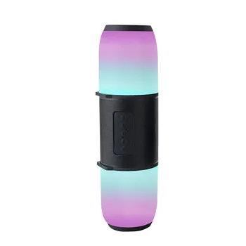 

Jinreach ME6 Colorful Light Wireless Bluetooth Mini Speaker With HD Mic Portable Outdoor LED Stereo Bass Loudspeaker Special