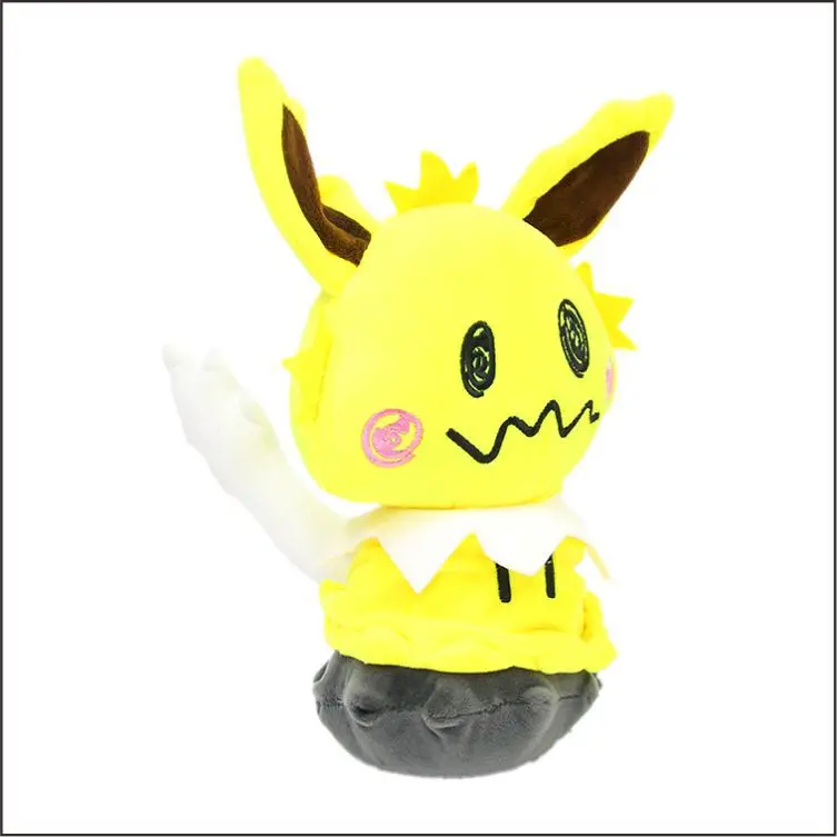 20 см Pikachus Mimikyu Косплей Eevee Vaporeon Flareon фильм Аниме Мягкие и плюшевые животные игрушки - Цвет: Цвет: желтый