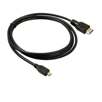 

Gold Micro HDMI To HDMI Cable For GoPro Hero 3 3+ 4 Hero4 GO PRO HD 4K 2M 5M AU 6.11