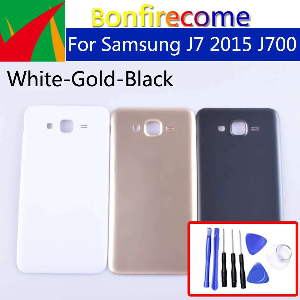 J7 для samsung Galaxy J7 J700 J700F J700DS J700H J700M J700T корпус батареи задняя крышка чехол задняя дверь шасси оболочка