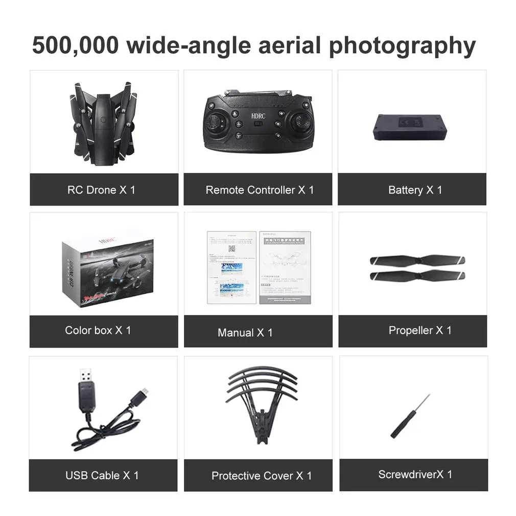 Радиоуправляемый Дрон с 0.3MP/5MP 1080P широкоугольный wifi FPV HD камера в режиме реального времени воздушный пульт дистанционного управления Самолет Вертолет модель игрушки