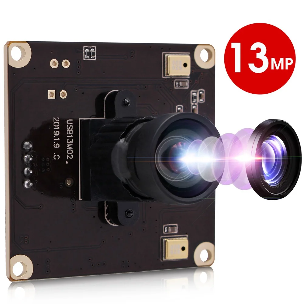 USB веб-камера ELP IMX214 с широкоугольным объективом микрофон без искажений модуль