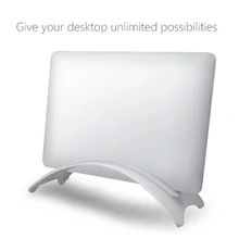 Устойчивая стойка для хранения из алюминиевого сплава, подставка для ноутбука, экономия пространства, настольная, противоскользящая, вертикальная, монтируемая, держатель для Macbook Pro Air