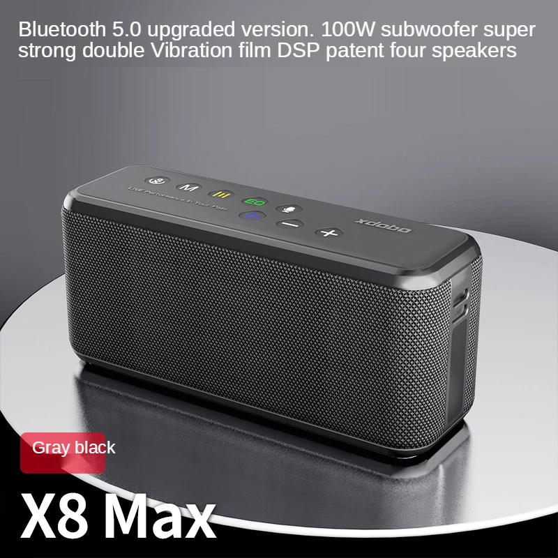 2.2CH  X８ MAX　ワイヤレスBluetoothスピーカー／Xdobo