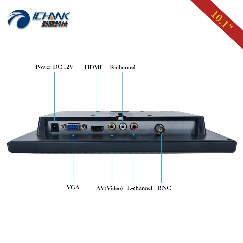 10.1 ġ PC ÷ 1024x600 16:9 720p  Ŀ HDMI VGA POS   ī޶ PS3 4 LCD  ZB101JN-26