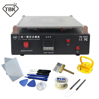 

TBK 19" LCD Screen Separator Machine Kit Built-in Vacuum Pump For iPhone iPad Pro 12.9 Touch Screen Glass Separation Repair