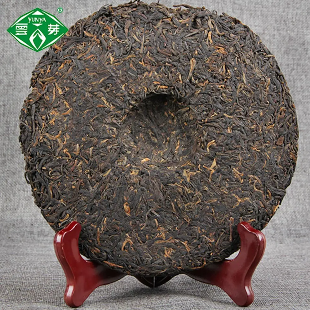 Puwen 2006 сырой Pu'er торт Yunnan Qizi Bing Cha весенний наконечник в возрасте Pu'er Sheng Pu-erh 400 г