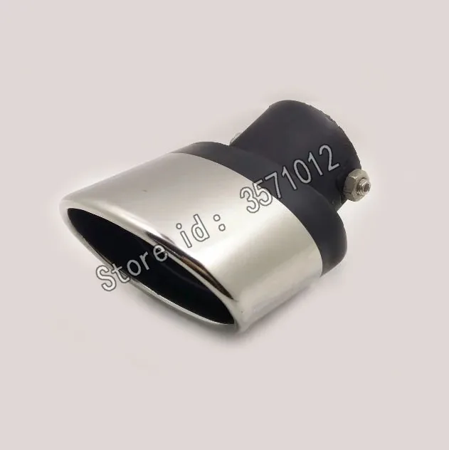 For Peugeot 3008 GT 3008GT Car Muffler Exterior Back End Pipe Dedicate Exhaust Tip Tail Outlet Ornament Vent - Цвет: A0092CSa63
