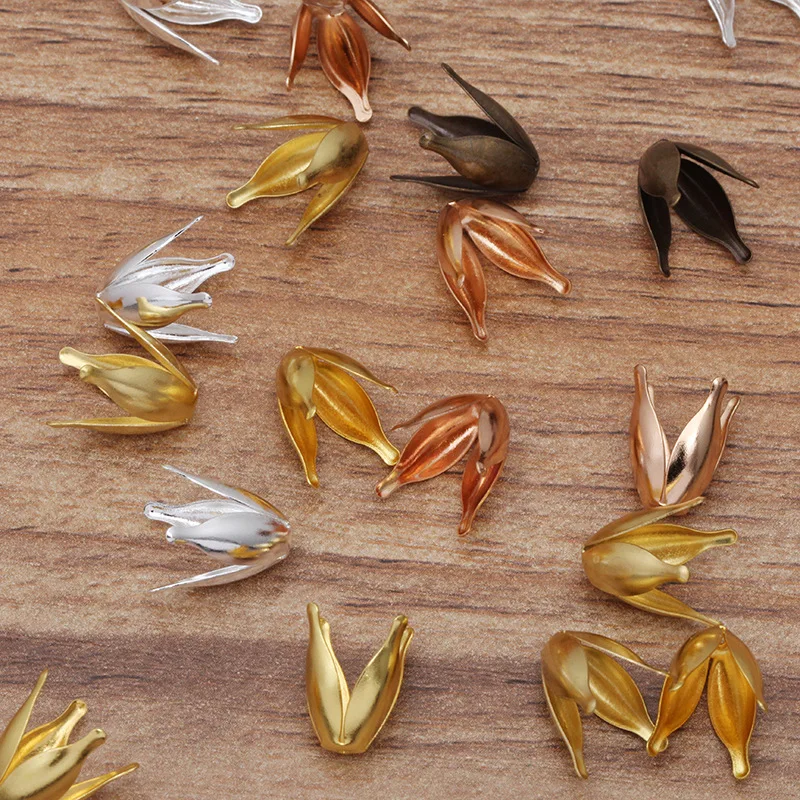 100pcs-10x13mm-Metal-Brass-Flowers-Beads-Caps-Tassels-Cap-DIY-Accessories-For-Jewelry-Making (4)