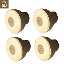 In Stock Xiaomi Mijia Led Induction Night Light 2 Lamp Adjustable Brightness Infrared Smart Human Body Sensor with Magnetic Base