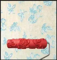 7 дюймов декоративная краска роликовый узор рельефная текстурная живопись инструменты для стены безвоздушная Pintura машина бытовая Щетка резиновая - Цвет: EG176T