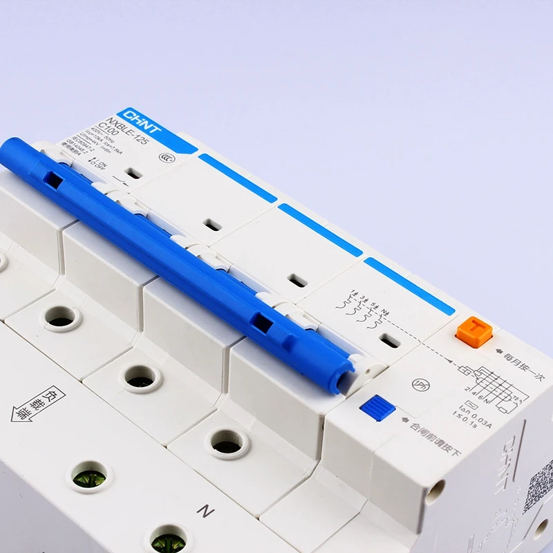 CHINT AC230/400 V NXBLE-125 4P устройство остаточного тока C 63 80 100 125А Тип C защита от короткого замыкания защита от перегрузки