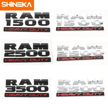 

SHINEKA Car Sticker For Dodge Ram 1500 2500 3500 Car Badge 3D Emblem Logo Nameplate Decals styling For Dodge Ram 1500 2500 3500