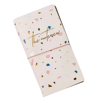 

Loose-leaf handbook Japanese checkered cute thick notebook college student portable diary notebook notepad stationery