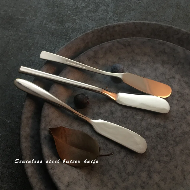 Butter knife Smear scraper for jam butter cheese Western cuisine cake Stainless steel