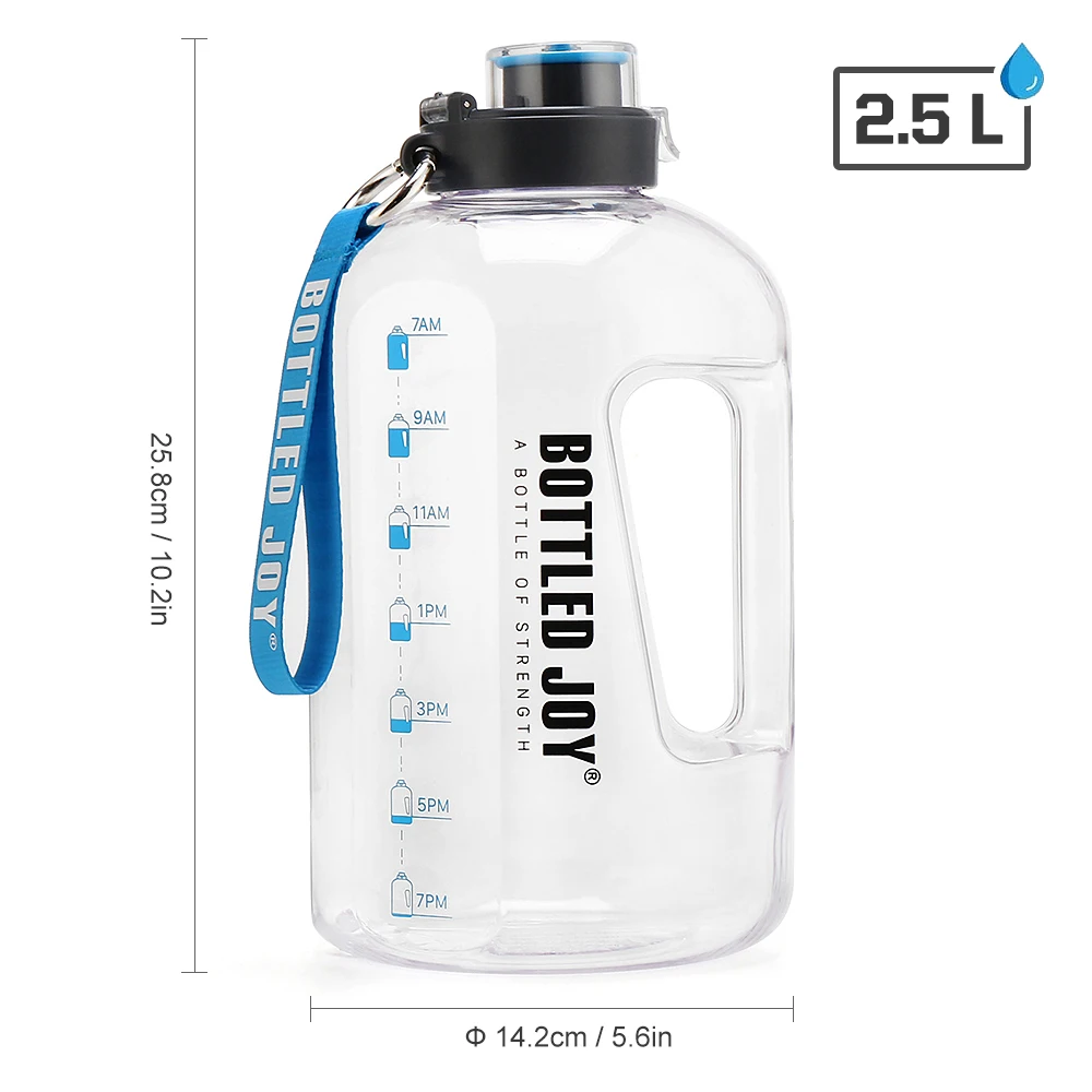 BPA Free Big Gallon of Drinking Water Bottles For Gym Fitness Sports
