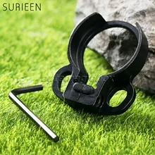 Крепление для прицела принадлежности для охотничьего ружья зажим-на одноточечный слинг Крепление буферная трубка универсальная Регулировка двойной петли адаптер-ключ