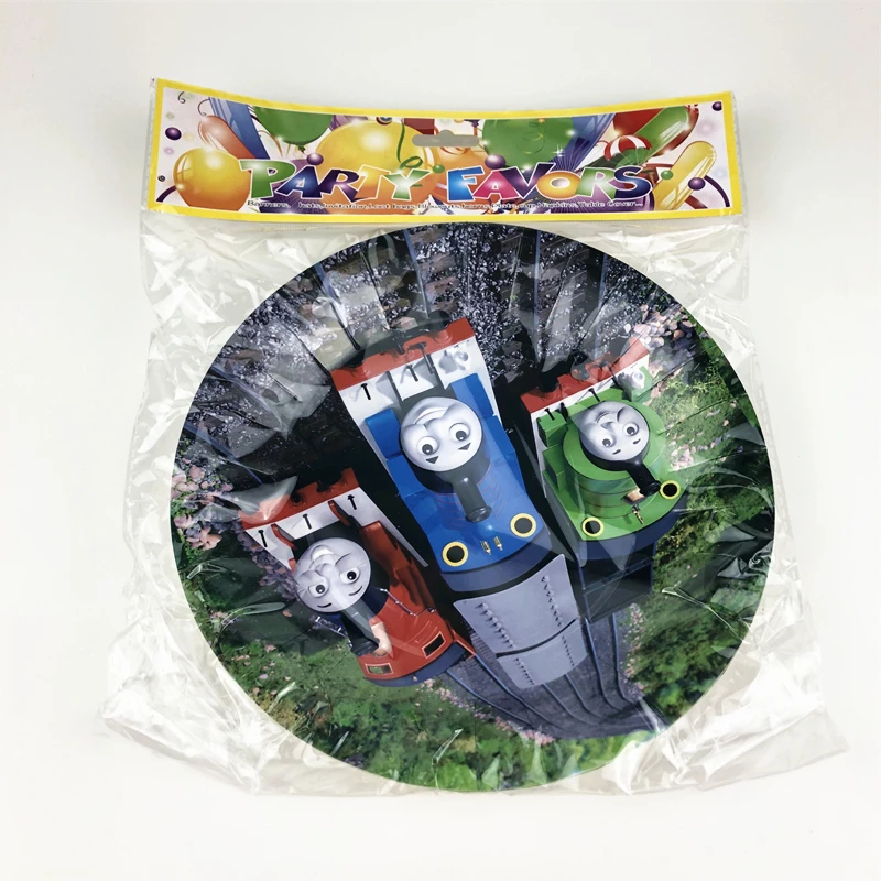 Thomas& Friends украшения для вечеринки на день рождения для малышей высококачественные бумажные стаканчики и тарелки одноразовые столовые приборы