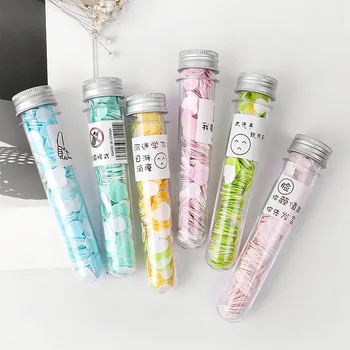 

Travel Mini Portable Soap Bath Child Hand Washing Soap Paper Tube Portable Petal Fruit Soap Flower Paper Random Color