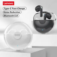 Oryginalne słuchawki bezprzewodowe Lenovo LP80 TWS Sport wodoodporne słuchawki słuchawki douszne z niskim opóźnieniem