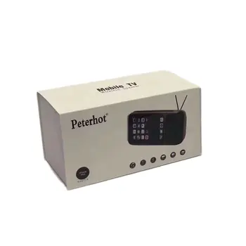 

Retro Tv Mobile Phone Holder Wireless Speaker Mini Portable Audio Built-In Lithium Battery Signal Stability