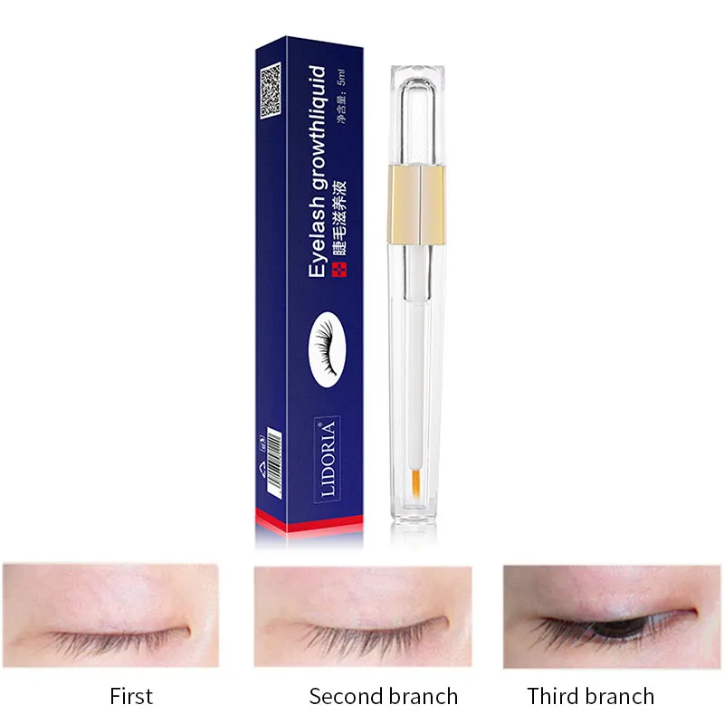 Waterproof Women Eyelash Growth Liquid Mascara Ointment 5ml Fashion 3D Fast Dry