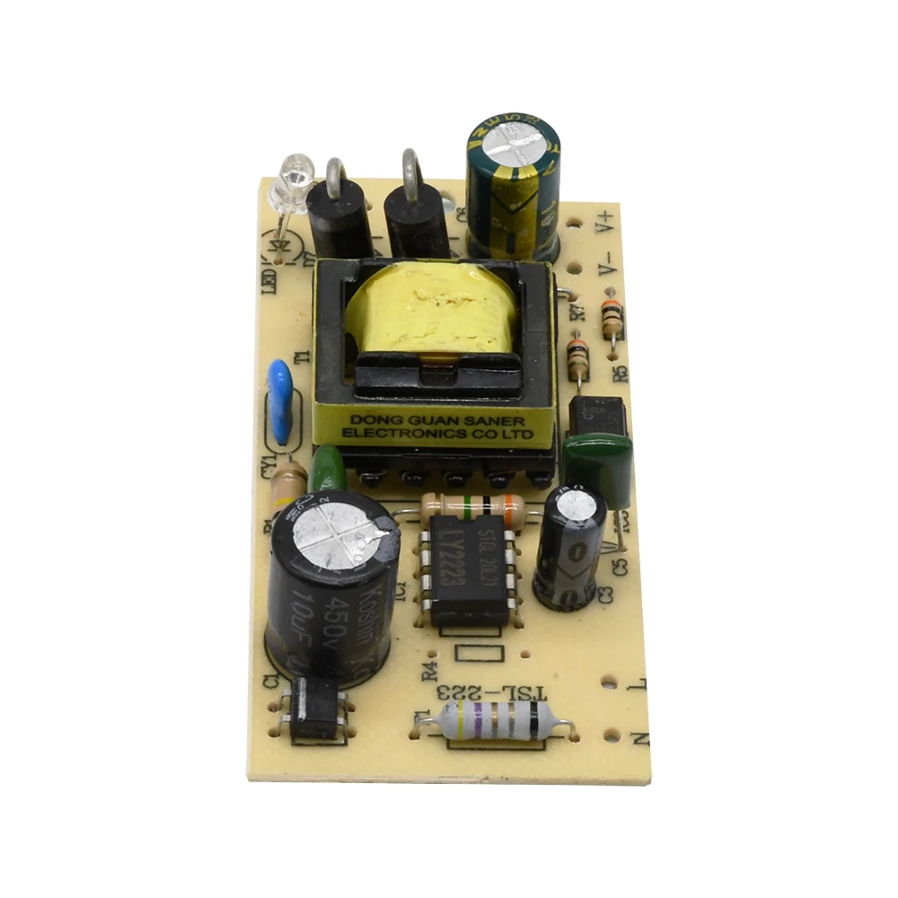 AC DC 100 240V 5V 2.5A переключение Питание борту модуль постоянного тока Напряжение