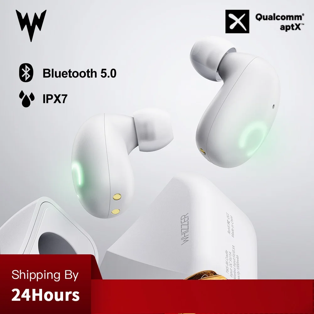 Honsum B6 QCC3020 Hi-Fi Bluetooth наушники 5,0 bluetooth Беспроводной IPX7 Водонепроницаемый гарнитура 6D стерео Поддержка графеновой батареи для iOS