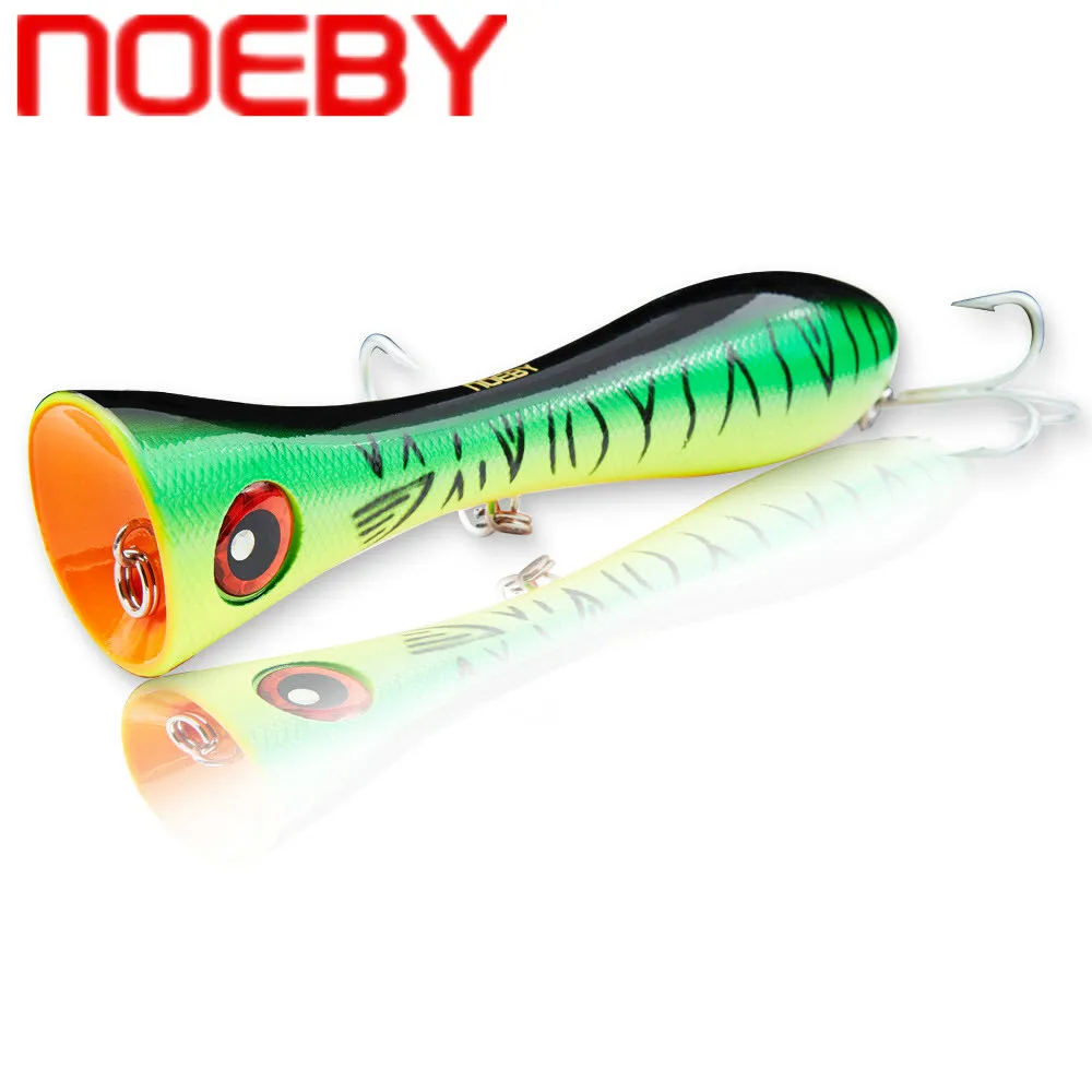 NOEBY NBL9247 большой Popper Рыбная приманка 205 мм 130 г Топ воды искусственная Лазерная