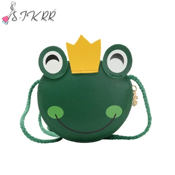 

S.IKRR Messenger Bags For Girls Handbag Pu Leather Cartoon Crossbody Bags For Women 2020 Designer Shoulder Bags For Child Gift