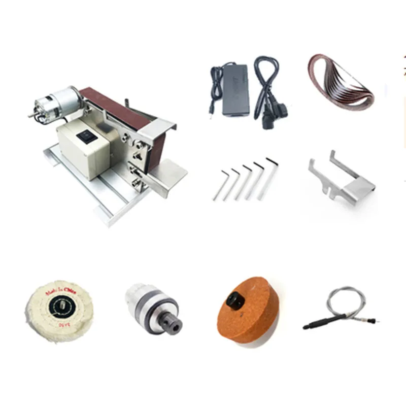Small Sand Belt Sanding Belt Machine For Polishing And Miniature