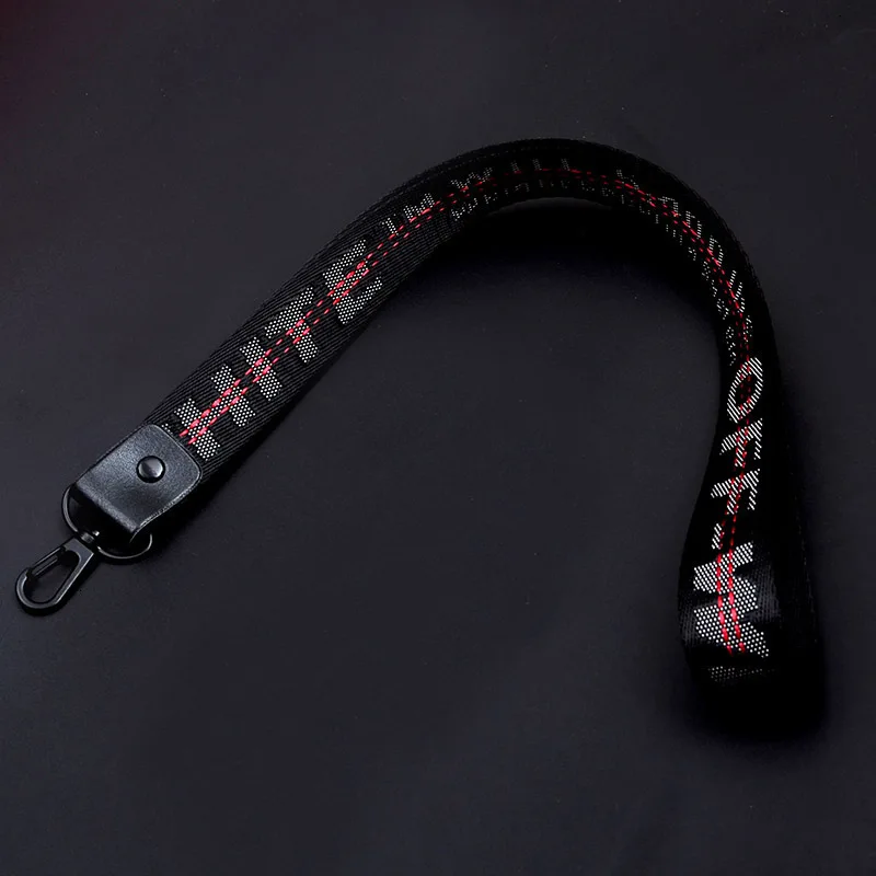 Off White брелок плетеная лента брелки для женщин мужской чехол для телефона ремешок брелок автомобильный брелок-кошелек кулон ювелирные изделия
