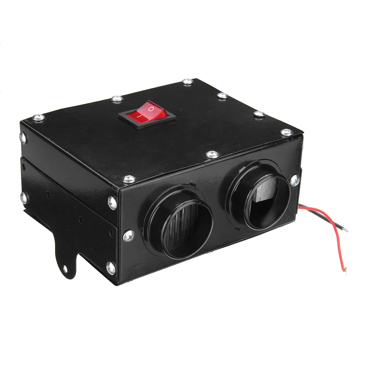 Автомобиль с подогревом 12V 300 W/900 W/1200 W 1/3/4 отверстия нагреватель Портативный автоматический нагреватель низкой Шум окна транспортного средства Стекло Demister - Название цвета: 900W
