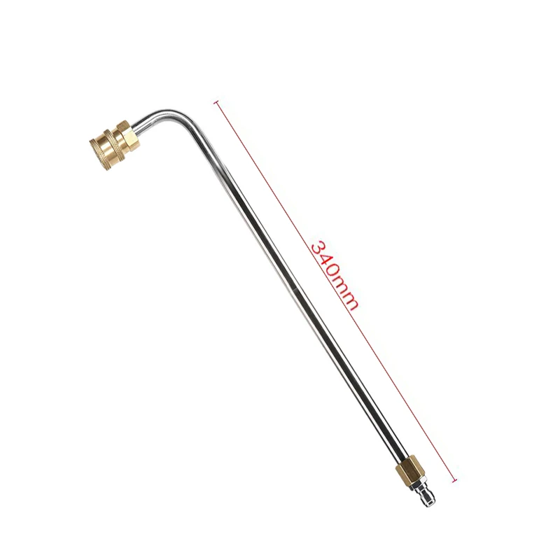 Серый Авто шайба палочка Расширение Замена Копье для Karcher K2 K3 K4 K5 K6 K7, 1/" Быстрое подключение шасси устройство для чистки желоба - Цвет: Серый