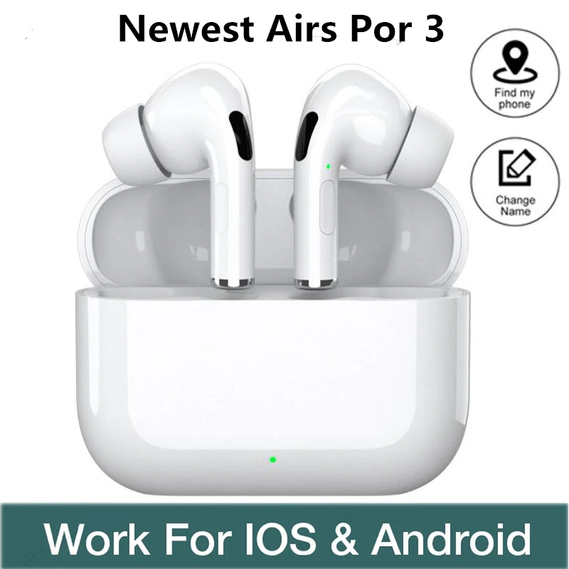 New Wireless headphone bluetooth earphone in ear tws pro HIFI sound quality Gaming headset sports headphones for phone Air pro 3