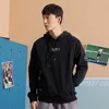 Pioneer Camp 2022 New Black Hoodies Men Casual Hooded Fashion Letter Printed Men's Spring Clothing XLS023064 ► Photo 2/6