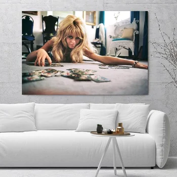 

Bridgette Bardot Art Silk Poster painting Wall Decor