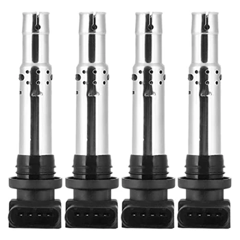 

4Pcs Ignition Coil For- A3 For-Vw-Polo Tiguan Golf Cc Eos Passat 036905715G Accessory 036905715 for Ea111 Ignition Coil
