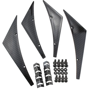 

Car Front Bumper Lip Splitter Fins Body Wing Canard FOR Mercedes Benz S550 S500 IAA G500 ML F125 E550 E350 W205 W201 B200 B150