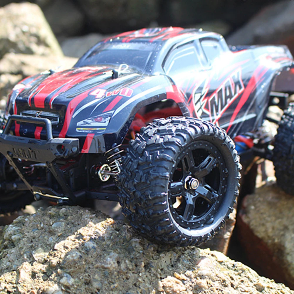 1/16 2,4G 4WD Электрический радиоуправляемый Багги внедорожник Рок Гусеничный автомобиль грузовик автомобиль детская игрушка