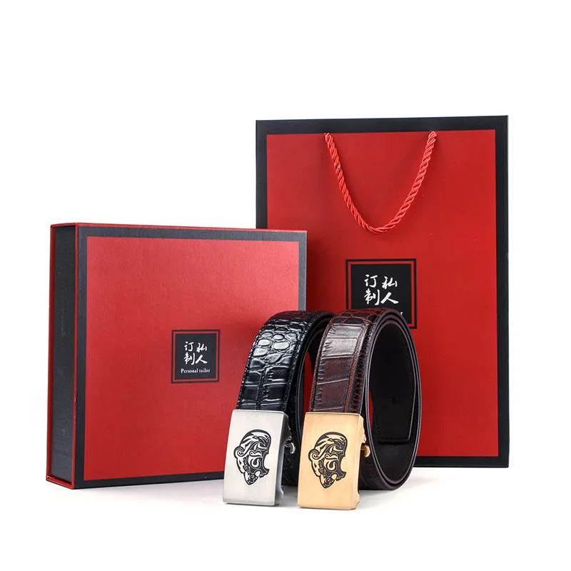 

Exquisite MEN'S Leather Belt New Style Fashion Belt Korean-style Casual Youth Pin Buckle Leather Belt