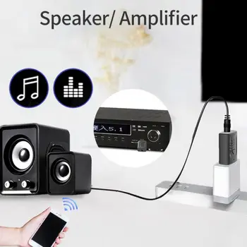 

4-in-1 Bluetooth 5.0 USB Transmitter Receiver Wireless Adapter Stereo Audio 3.5mm Aux Jack For TV home stereo